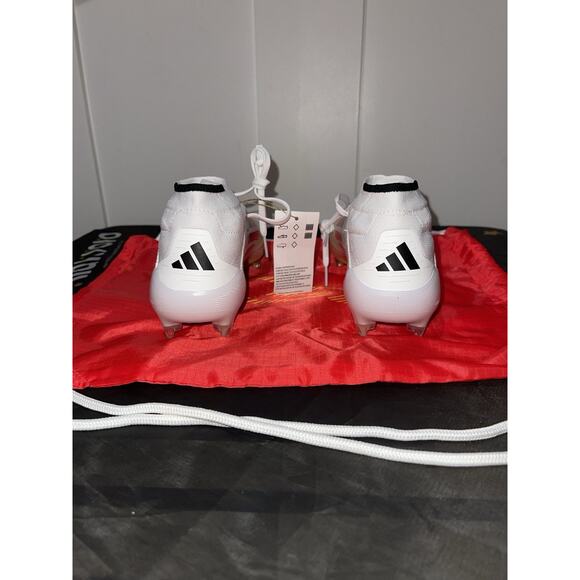 New Women’s Sz 7.5 Adidas F50 Elite Mid FG Soccer Cleats White IE1457. - Picture 6 of 7